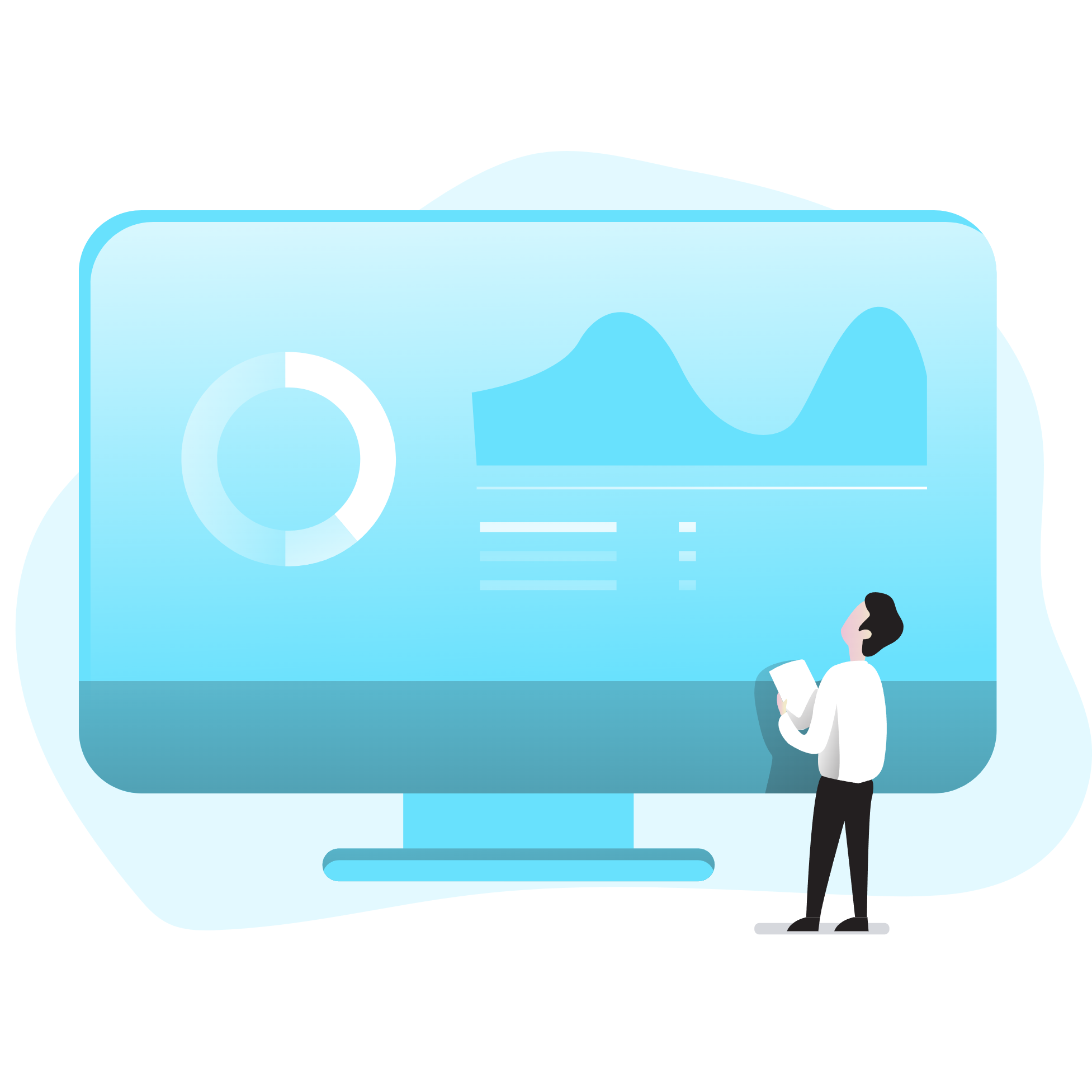 権限に応じたデータ表示のイメージ